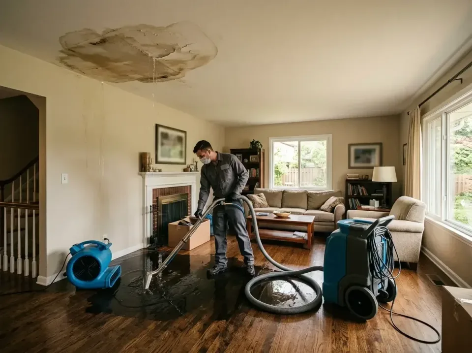 attic-pipe-burst-ceiling-drip-008 — frequently asked questions, Water Damage Restoration & Carpet Care in Roselle Park, NJ